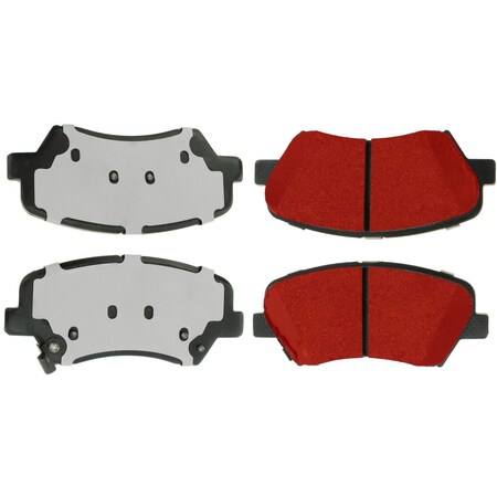 Centric Parts Pq Pro Pads W/Hardware, 500.15431 500.15431